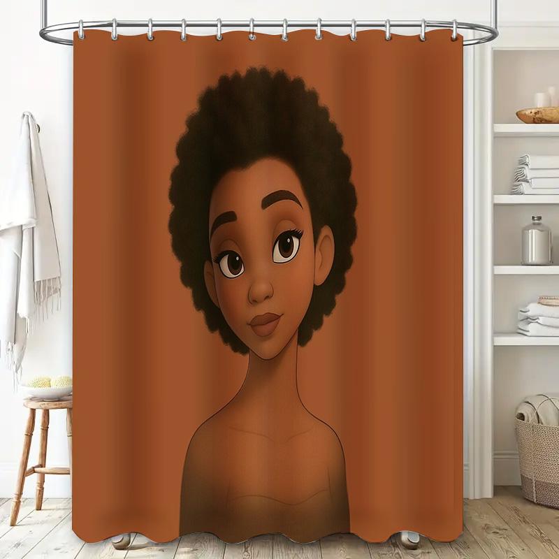 Anime Shower Curtain Princess Anime Decor Bathroom Curtains Japanese Art Home Decor Anime Shower Curtain Japanese Style Room Dec