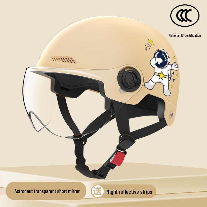 Universal Electric Motorcycle Helmet: Sun Protection, All-Season Safety for Men & Women