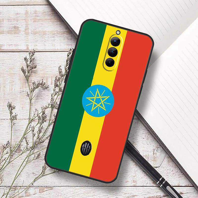 Ethiopia Flag Case For ZTE Nubia RedMagic 6 7 6S 7S Pro 5G RedMagic 11 8 8S 9 9S 10S Pro Plus 10 Air Cover