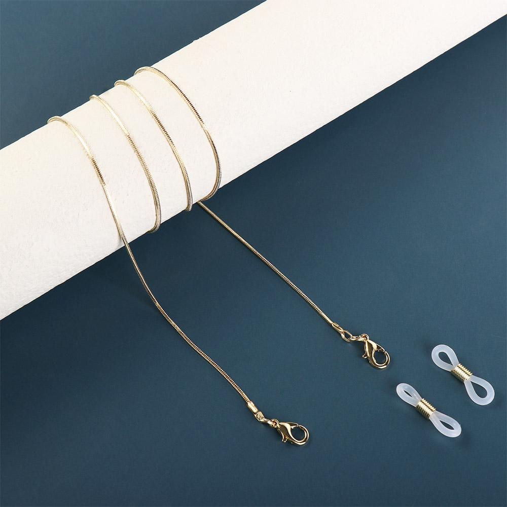 Neck Hanging Chain Anti-lost Sunglasses Chains Mask Chain Spectacle Cord Metal Glasses Chain
