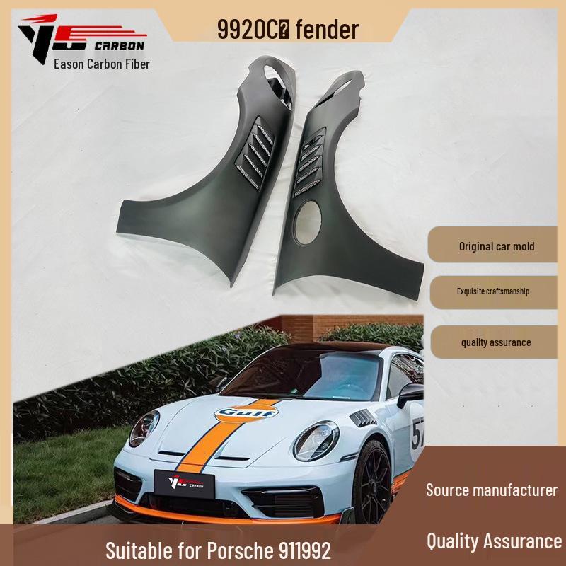 Porsche 911 992 OC Style Resin Fenders (2019-Present)
