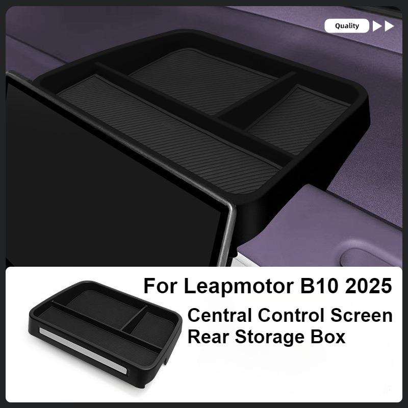 For Leapmotor B10 2025~2026 Wireless Charging Pad Silicone Anti-Slip Mats Auto Interior Anti Dirt Pad Accessiories For Leapmotor