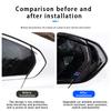AAAPA1 2PCS Real Carbon Fiber Car Rear Window Protective Strip Cover Sticker Auto Accessories For BMW 3 Series G20 2020-2026