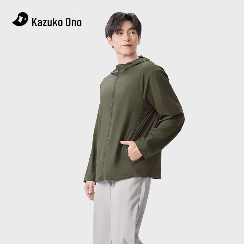 Ono Kazuko Men s UPF50+ Breathable Sun Protection Hooded Jacket F