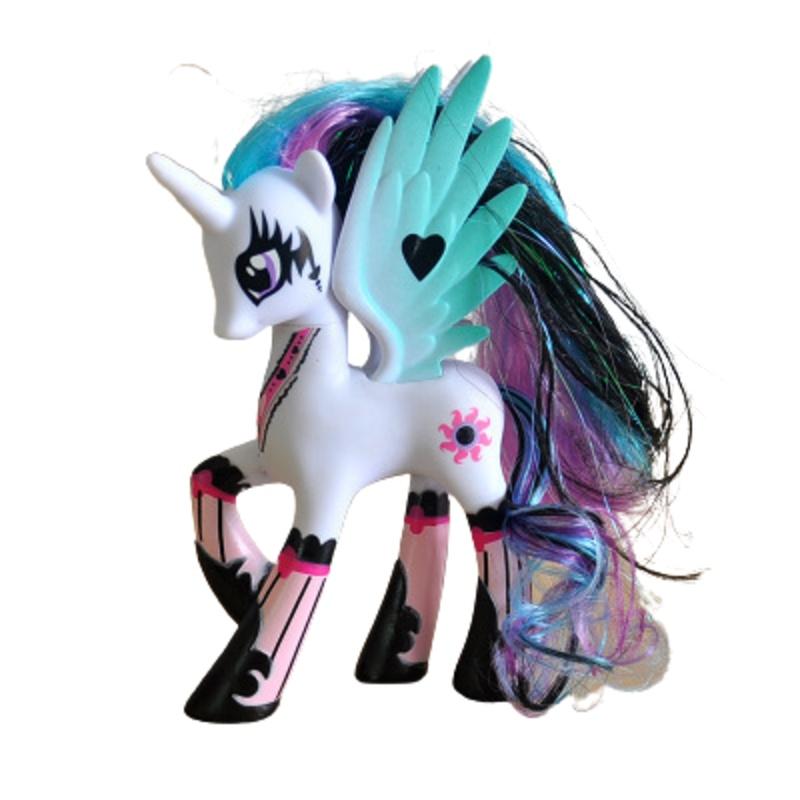 Pony Little My Figure Toy Unicorns Model Cake Topper Kids Xmas Gifts Birthday