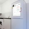 Magnetic A4 Refrigerator Message Sticker Flexible Fridge Drawing White Board Message Memo Reminder Planner