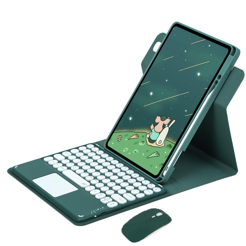 360 Rotation Keyboard Case for IPad 11 A16 11 Inch Tablets Cover for IPad 11th Generation A16 Case A3355 A3356 A3354 Funda