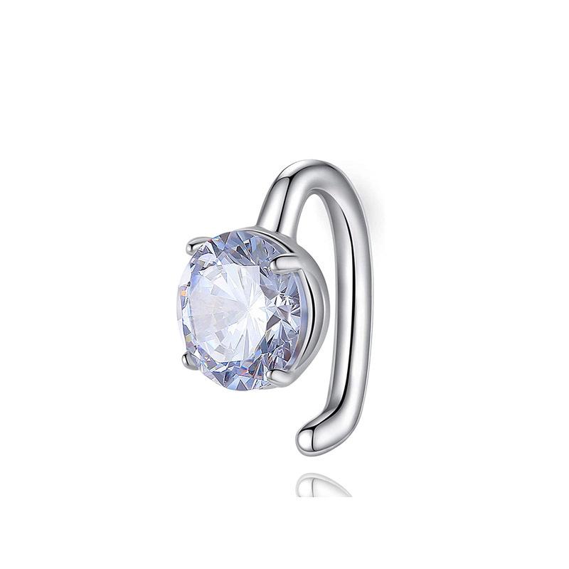 

Пирсинг пупка для ногтей, ночной клуб, танец живота, сексуальный перевернутый циркон, толстый стержень из нержавеющей стали, пупок для ногтей