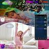 Ceiling Clouds With Lights DIY Atmosphere Lamp With Music Rhythm Color Changing Remote Control LED Cloud Lights For Living Room