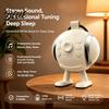 Wireless Baby Sleep Soother White Noise Sound Machine with Bluetooth-compatible Speaker Portable Infant Aid USB Rechargeable Speaker for Sleep,