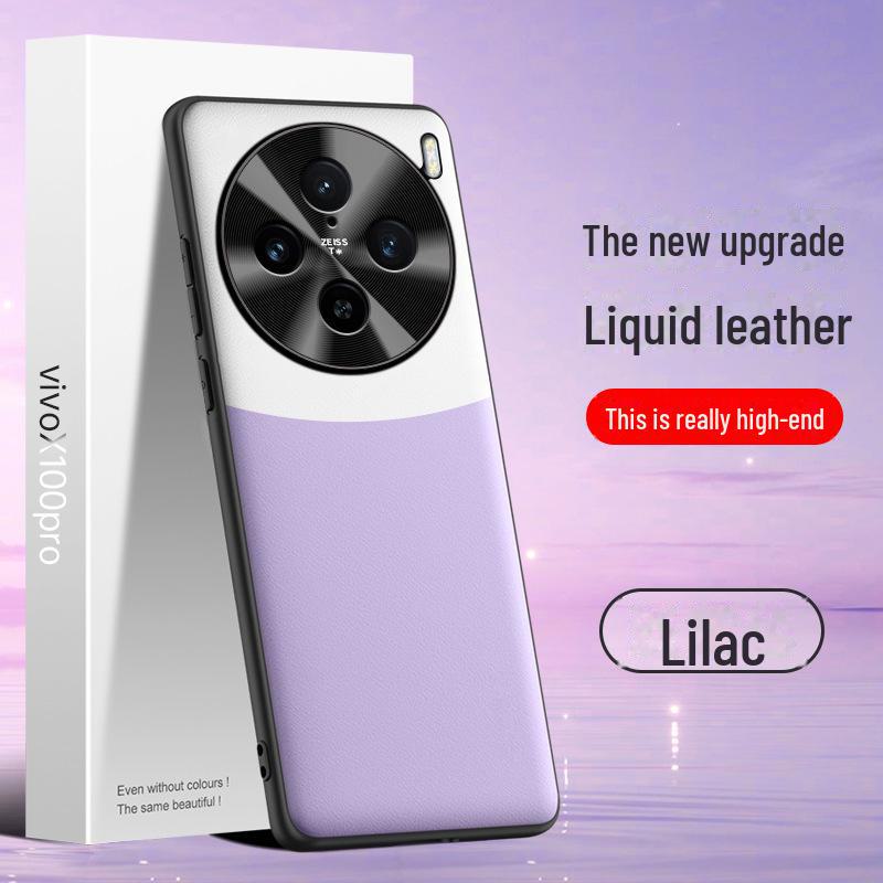 Husă Telefon Piele Lichidă Vivo X100 Pro - Durabilă, Anti-Cădere, Husă Protectoare Anti-Murdărie, Vândută Individual