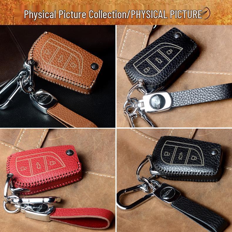 Corolla Nappa Leather Key Case for Toyota RAV4/Levin/Camry/Venza XLE