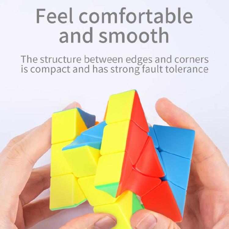 Professional Grade 3x3 Cubes Featuring Construction And High Contrast Stickers For Rapid Recognition