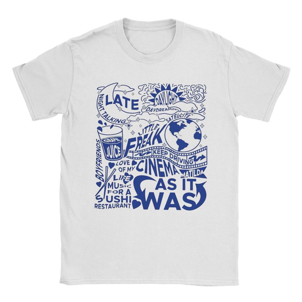 Harrys Funny Full The Blue Keep Driving Styles TShirt For Unisex Unisex Crewneck 100 Cotton T Shirts Tees Graphic Printed Clothes