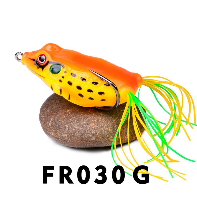 New! Thunder Frog Fishing Lure Lifelike Swimming Artificial Soft Bait With Double Hide Hook Fishing Gear