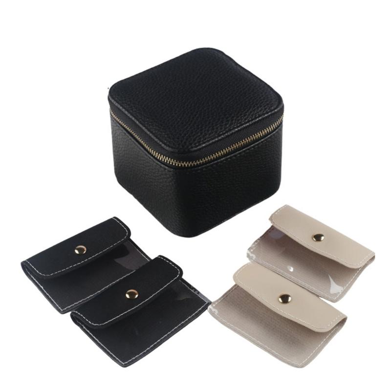 Portable Jewelry Storage Box Elegant Jewelry Organizer Practical Small Jewelry Storage Case Suitable for Travel Use