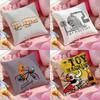 T-Toy M-MachineS S-SkateS Cushion Cover Pattern Printed Pillowcase for Living Room Sofa Cushion Cover & Bedroom Decor