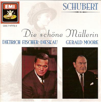 CD-ul SCHUBERT; FISCHER-DIESKAU - Die Schone Mullerin CDC7471732 EMI 1985 Elveția Clasic Folosit