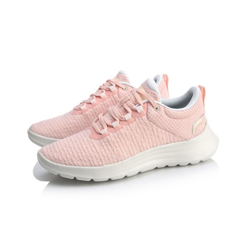 Li-Ning Lightweight Running Shoes Women Sneakers Light-Pink ARBQ012-4