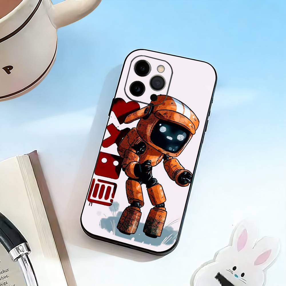 Love, Death & Robots  Phone Case For iPhone 17, 16,15,14,13,12,11 Plus,Pro Max, Others Soft Black Cover