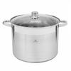 Set of 6 Steel Pots. 7l/ 5l/ 4L KINGHOFF KH-4309