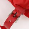 PRADA Backpack Daypack Red Nylon Women Used