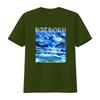 Bathory Cd Cvr Nordland Maglietta Ufficiale Xl Nuova Sotto il Segno Sangue Fuoco Morte vintage Lavata Alla moda Alla moda Leggermente