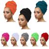 Solid Color Women Head Wrap Ultra Long Hijab New Hair Wrap  Sleep Use