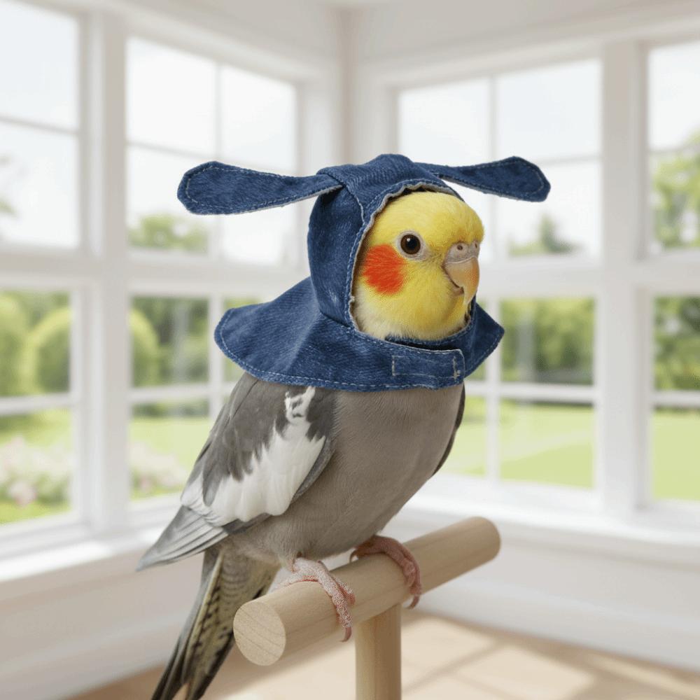 Cozy Pet Bird Cape Windproof Bird Go Out Costume Fashion Bird Flight Cap  Going Out
