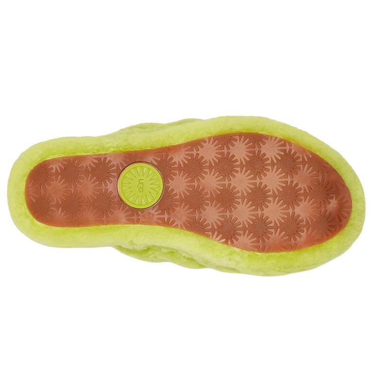 UGG Fluff Yeah Slide Key Lime Women's 1095119-KLM