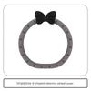 Car Steering Wheel Cover for All Seasons, Women's High-End D-Type Anti-Slip and Sweat-Absorbent Summer Ultra-Thin Anti-Slip Handlebar Cover