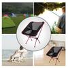 Outdoor Chair CORE AIM Folding Chair with Storage Bag Ultra Light Compact Load Capacity 150kg 7075 Aluminum Alloy