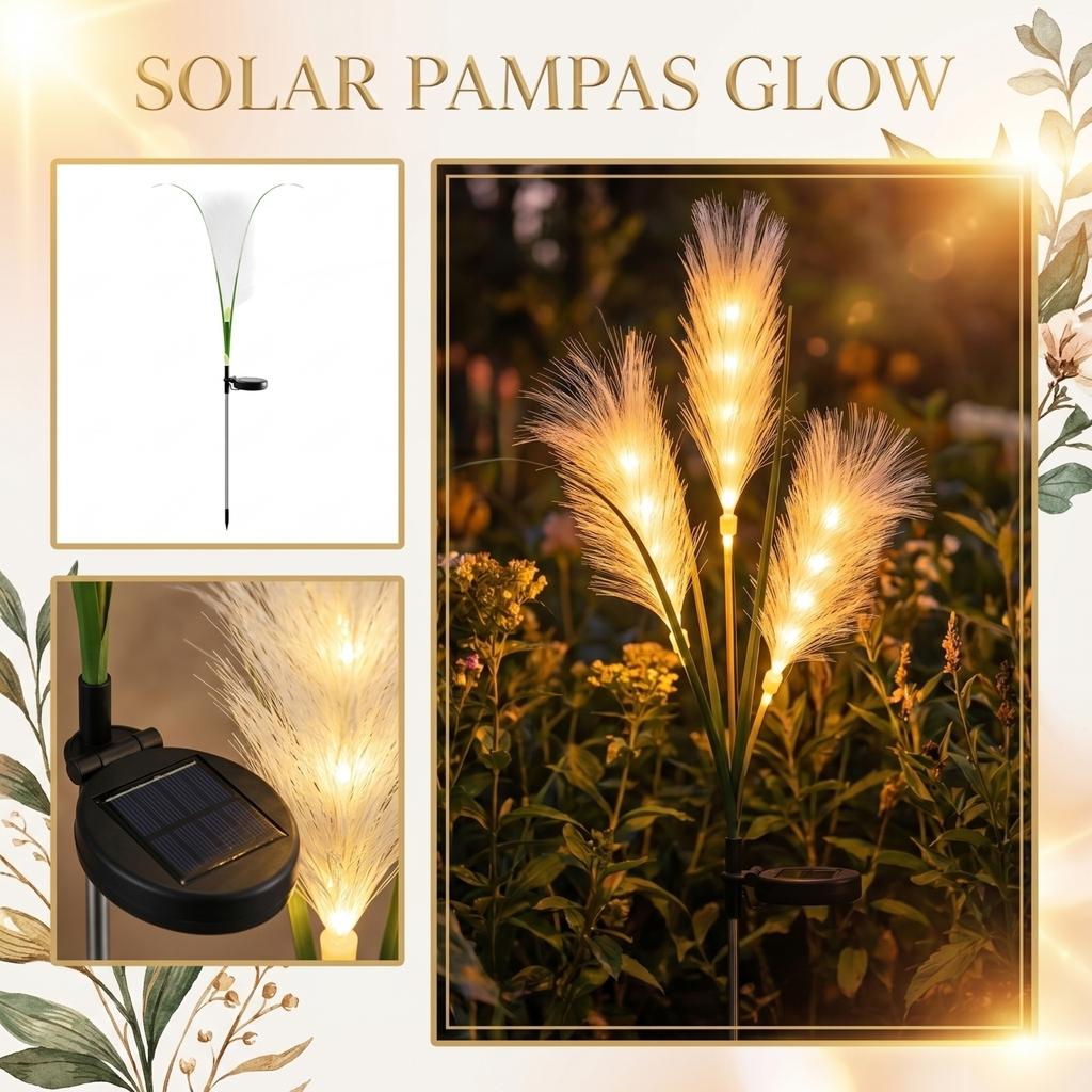 Solar Powered Outdoor Garden Light with Artificial Flower Design Solar Lawn Stake Lamp for Yard Pathway Decoration Waterproof Durable