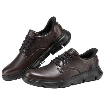 Men's Lightweight Slip-On Casual Leather Shoes