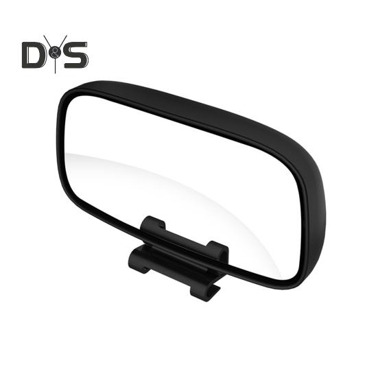 

Бічне дзеркало заднього виду автомобіля Дзеркало для сліпих зон Регульований кут Універсальне просте встановлення Реверсивне ширококутне додаткове дзеркало чорний