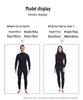 Yalisi 3mm Full Body Wetsuit for Cold Protection In Snorkeling, Surfing, Winter Swimming, Diving, and Freediving