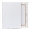 5pcs White Blank Square Artist Canvas Wooden Board Frame Cotton Artist Canvas Boards for Oil Painting Acrylic Watercolor