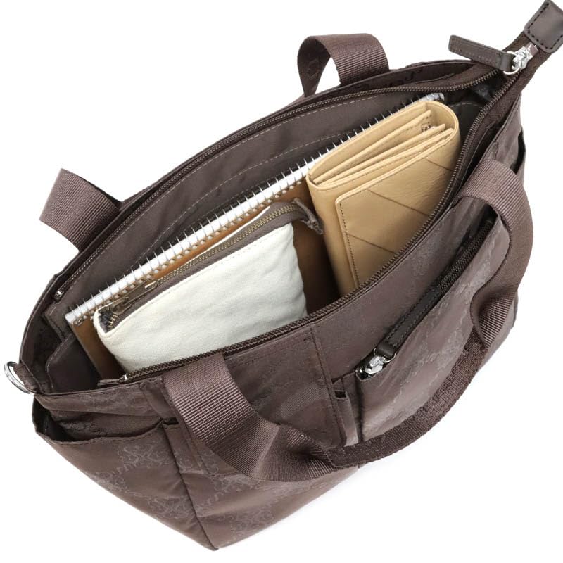 SCHOZON Lieto Dark Brown 2-Way Bag, 11-2004, Women's,