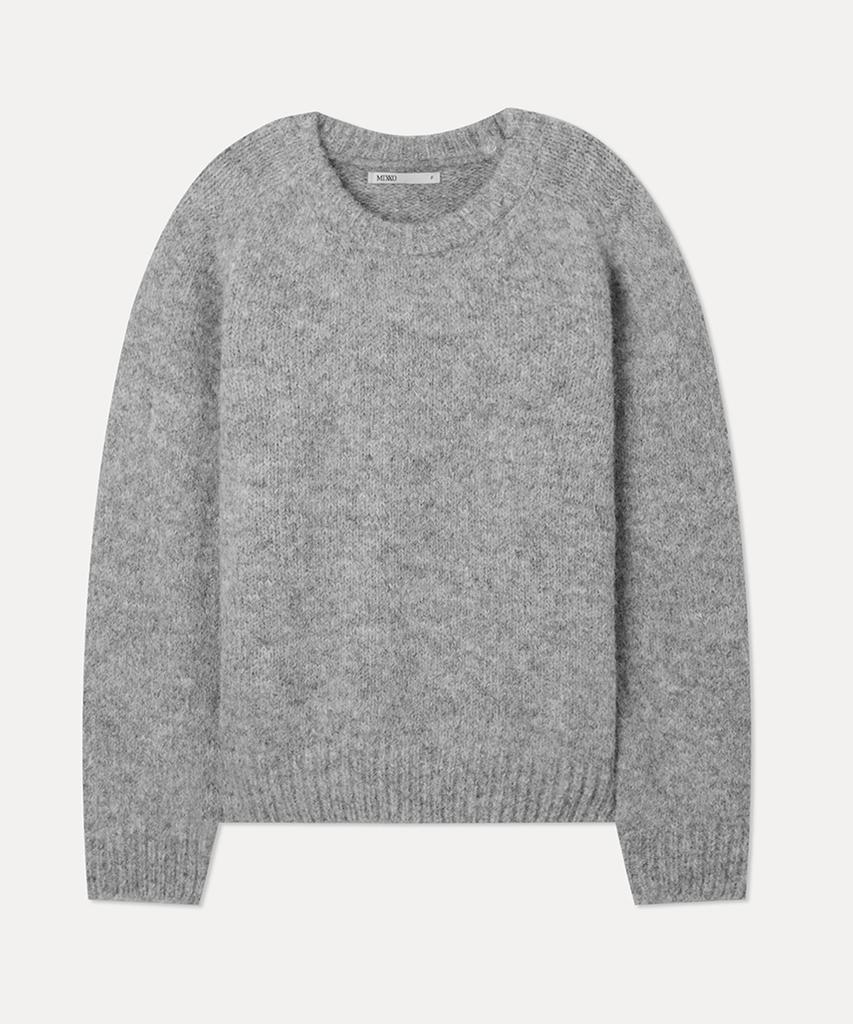 MIXXO Hairy Loose Fit Round Neck Pullover_Miwkafv9Ss