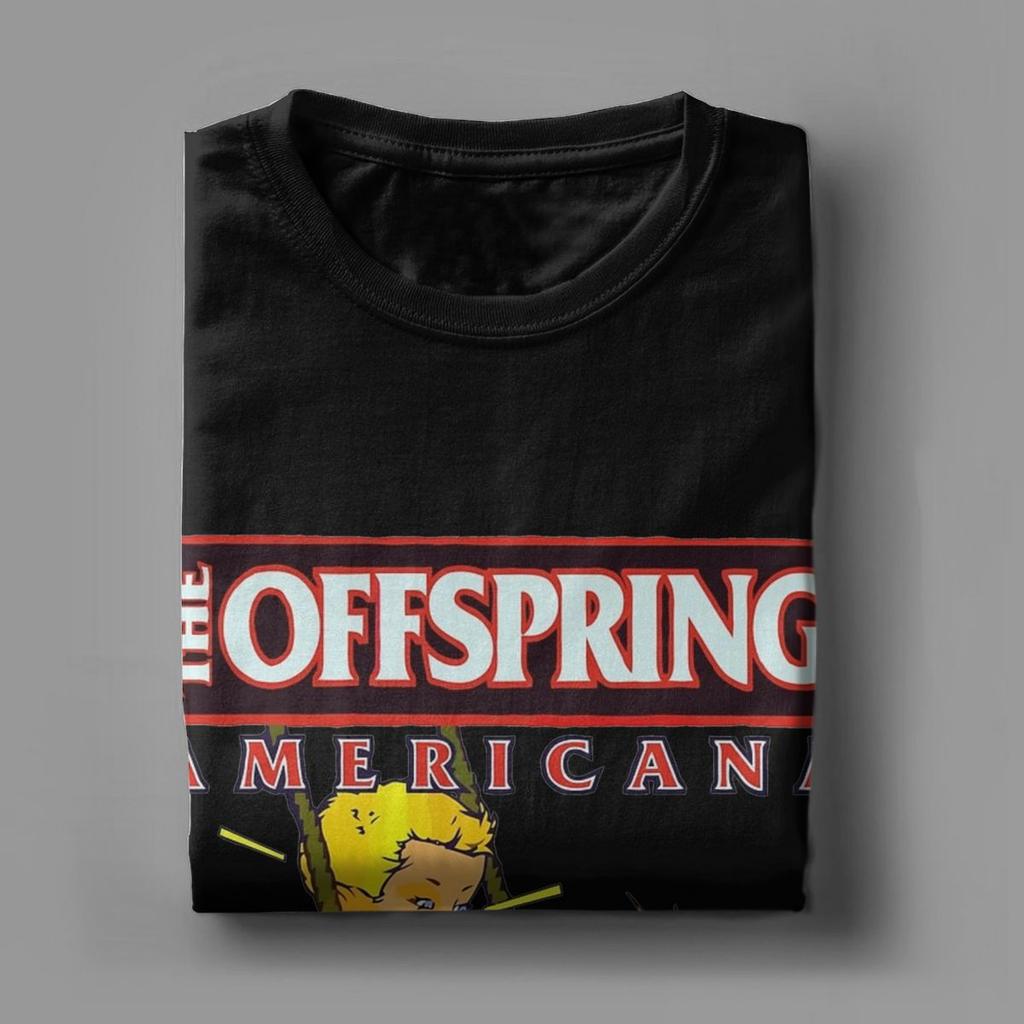 Camiseta Offspring para Hombre 100% Algodón Camiseta Divertida Camisetas de Cuello Redondo Manga Corta Ropa Clásica
