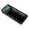 8*18650 Battery DIY Power Bank Case Removable Solder-free Mobile Power Sleeve Charging Power Case USB Type C DC Adjustable 5-12V