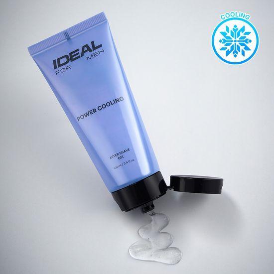 Ideal for Men Power Cooling Aftershave Gel 100mL