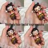 Nezha Face-Changing Emoji Toy: Fun, Creative Pendant with Sea-Stirring Demon Child Theme