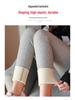 Damen Hochbund Super Dicke Graue Lammwolle Leggings mit Plus Samtfutter für Herbst und Winter