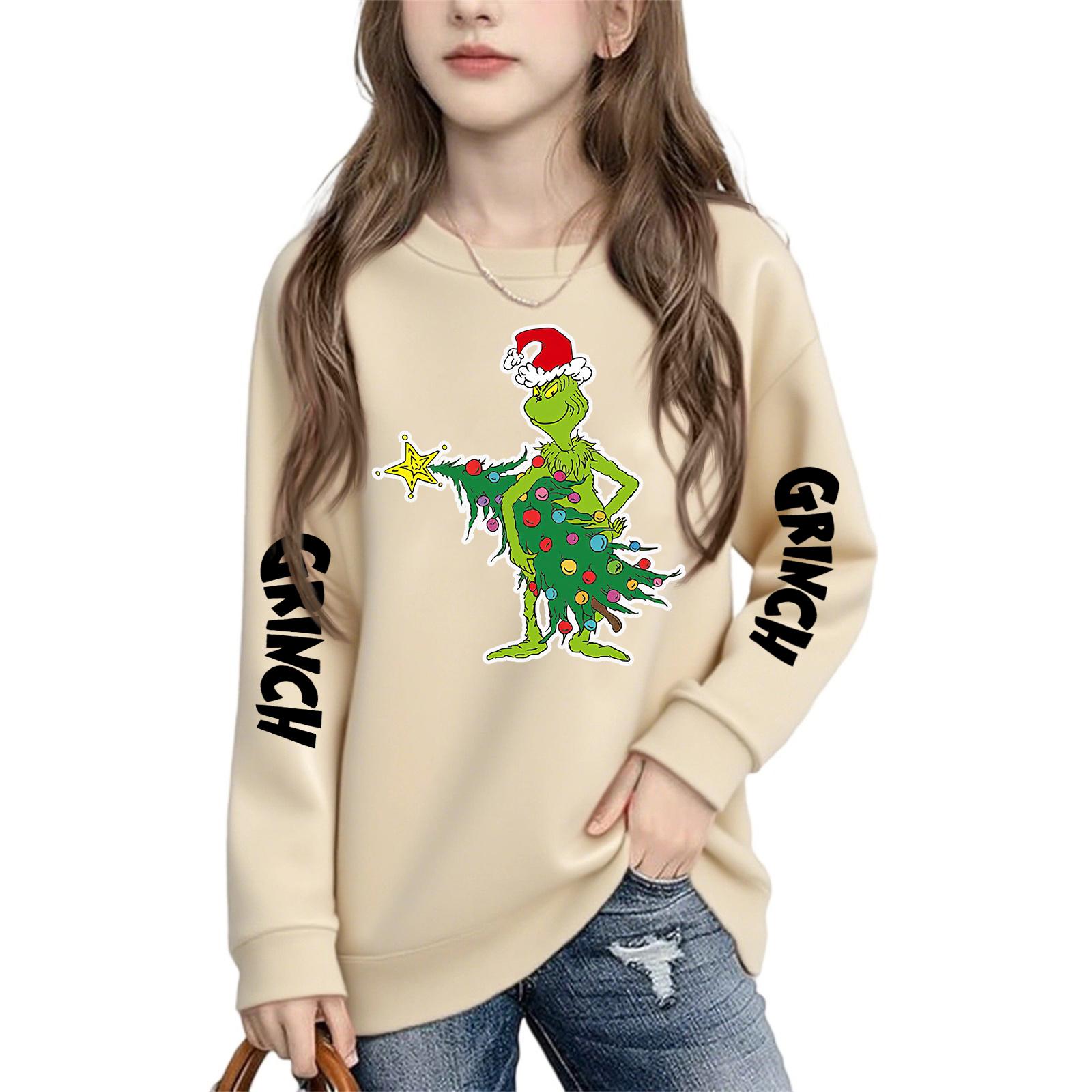 

Детские модные повседневные универсальные повседневные толстовки с круглым вырезом для мальчиков и девочек, повседневные лоскутные топы с длинными рукавами, свитшоты 110 бежевый