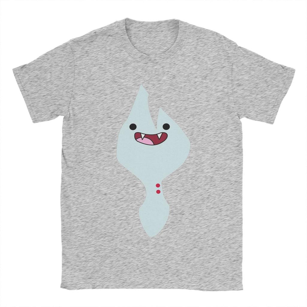 Adventure Time T-Shirts for Men Marceline the Vampire Queen Cool Cotton Tee Shirt O Neck Short Sleeve T Shirt Big Size Clothes