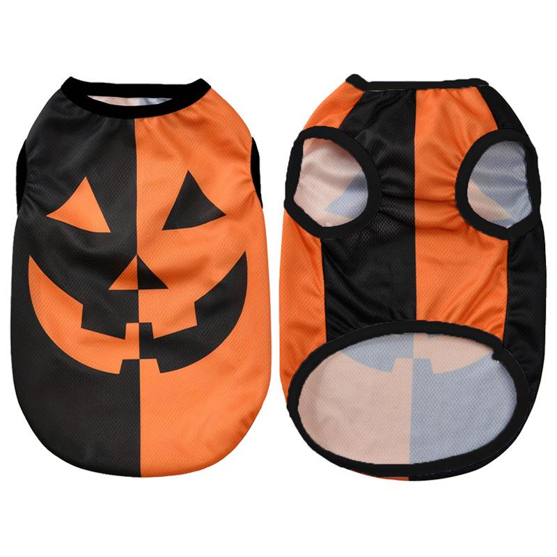 Pet Halloween Summer Vest: Spider, Devil, Pumpkin Designs