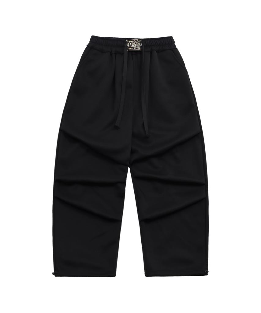 Deogdaibeu Wave Three-Tuck Training Pants Black