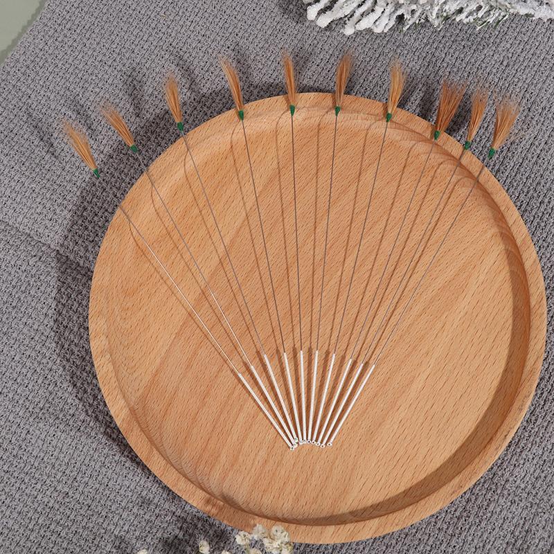 10Pcs Goose Feather Earpick Wax Remover Curette Ear Dig Tool Spoon Cleaner Stick