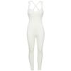 X Beyoncé Ivy Park Catsuit Módní Sportovní Pohodlný Overal Dámský overal Bílý HB5555